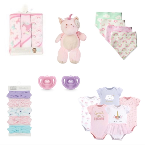 New Unicorn baby girl bundle